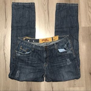 GS115 Denim Jeans Mens Dark Wash 38x33